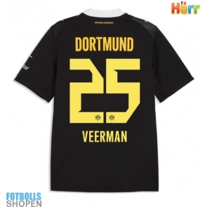 Billiga Borussia Dortmund Joey Veerman #25 Bortatröja 2026-27 Kortärmad